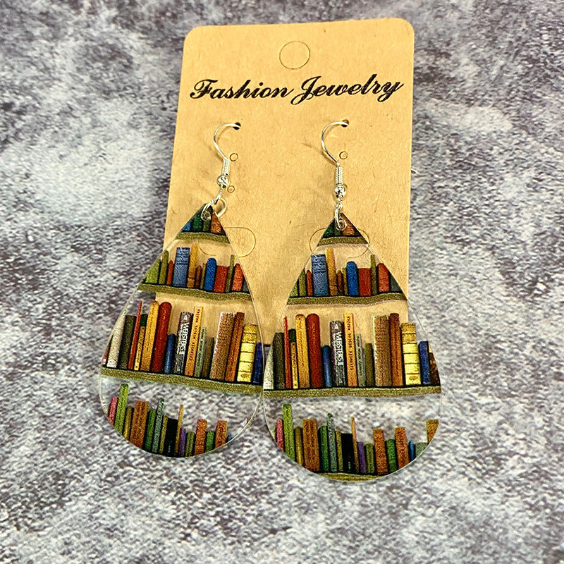 Cross Acrylic Earrings - product image 3