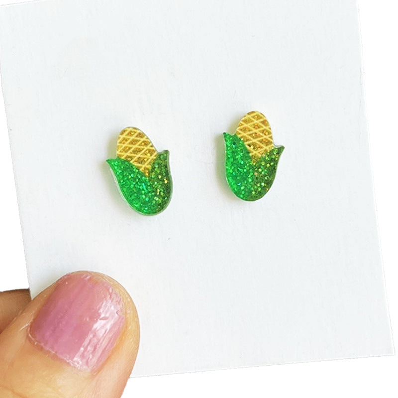 Supply Women's Fashion Earrings Thanksgiving Turkey Pumpkin Text Autumn - product image 4