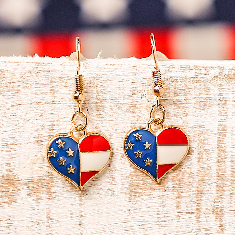 Heart Cross Earrings - product image 1