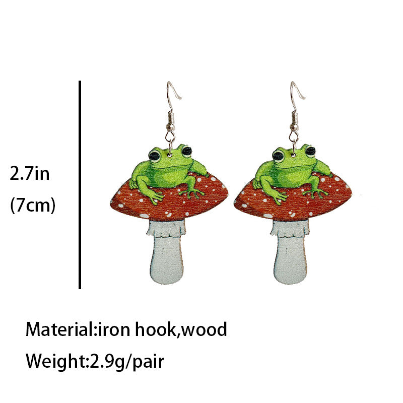 Moon Cross Earrings for Women - product image 4