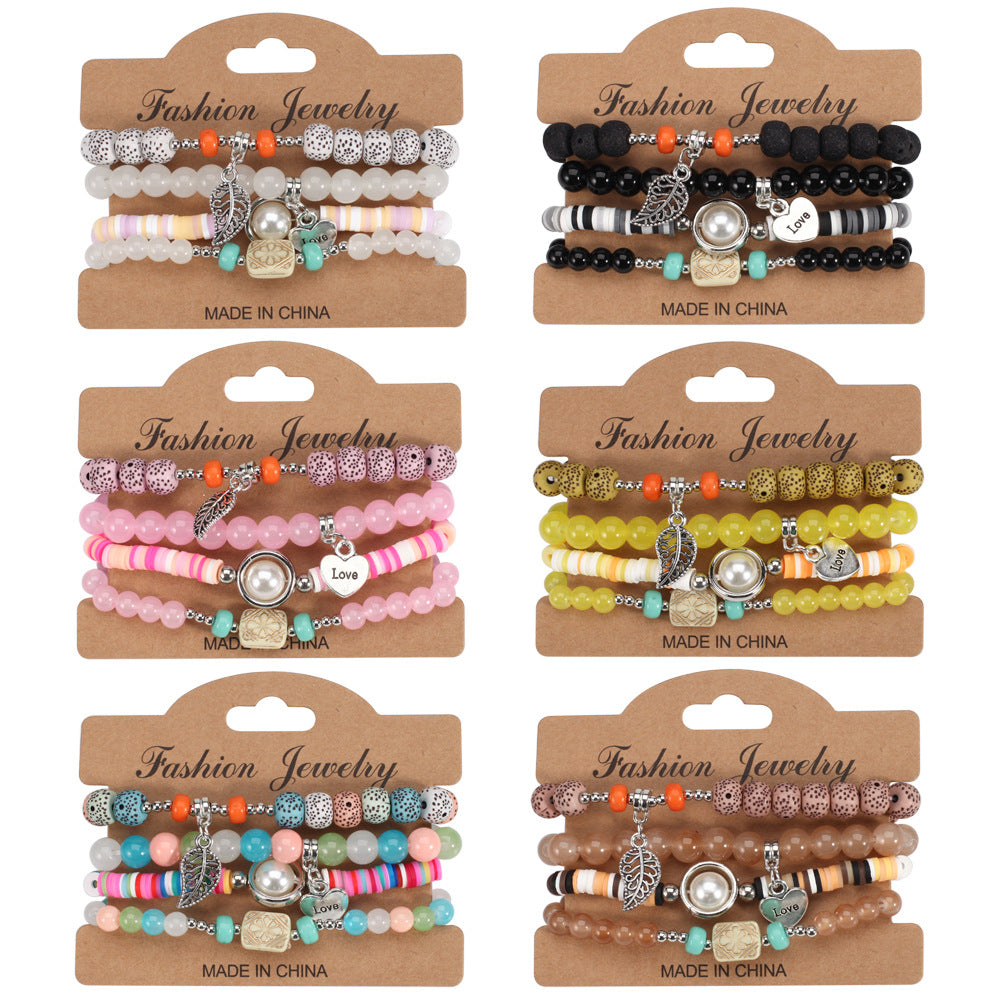 Heart Beaded Necklace for Women - product image 1