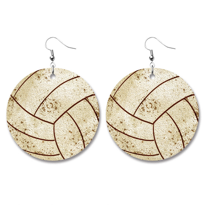 Vintage Leather Earrings - product image 3