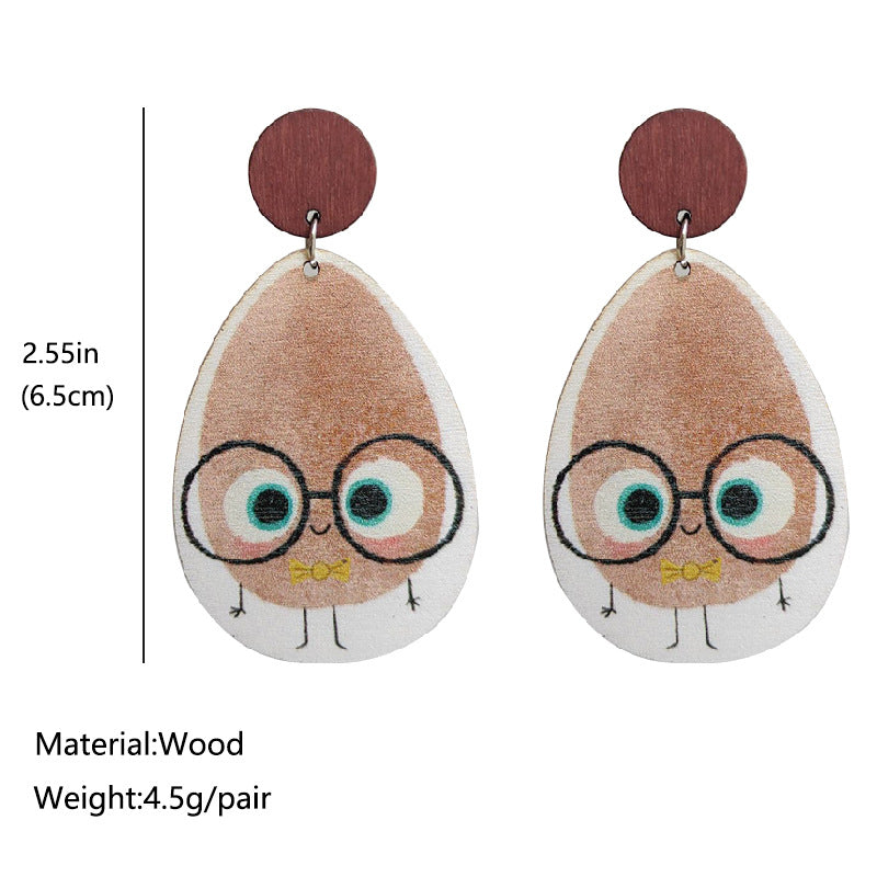 Wood Earrings - product image 4