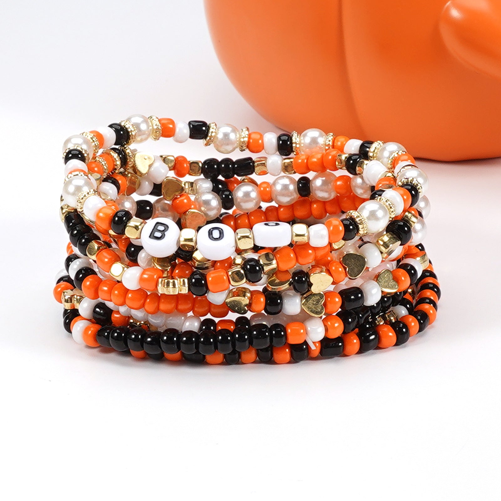 Cross Beaded Bracelet