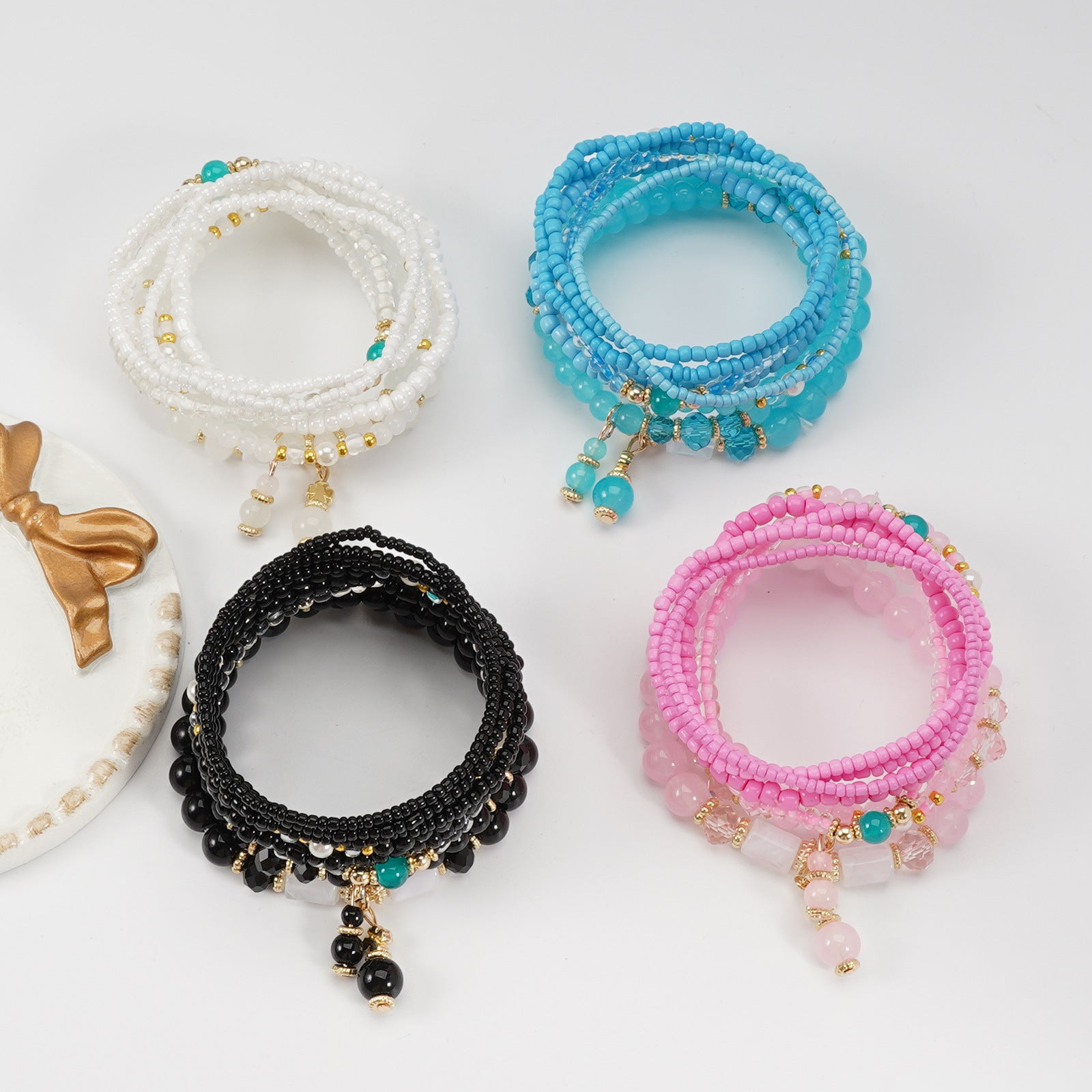 Boho Cross Beaded Bracelet - product image 10