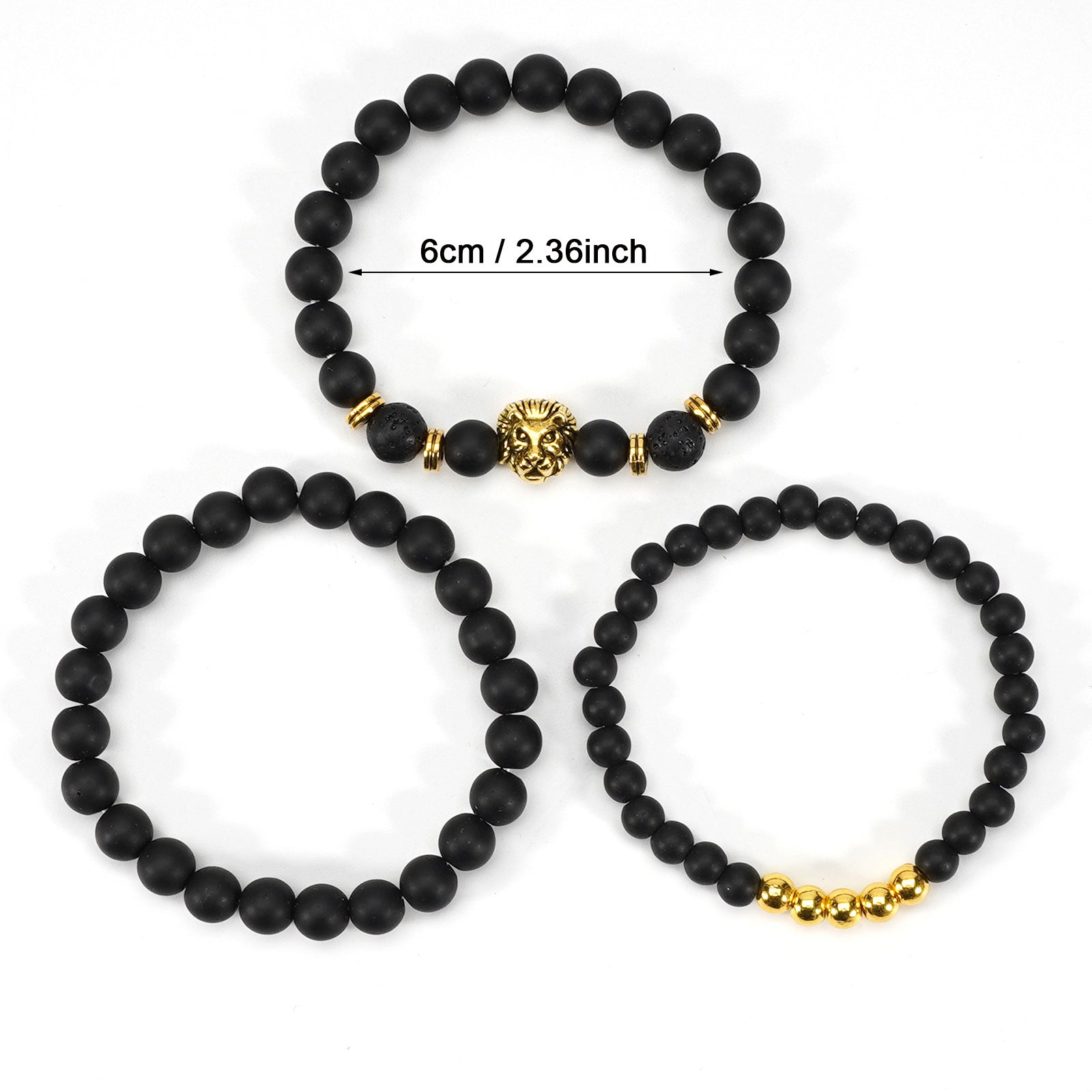 Boho Cross Beaded Bracelet