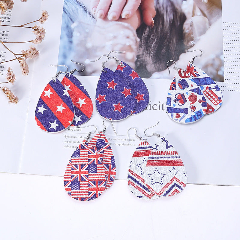 Leather Earrings - product image 4