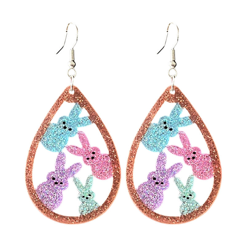 Moon Acrylic Earrings - product image 6