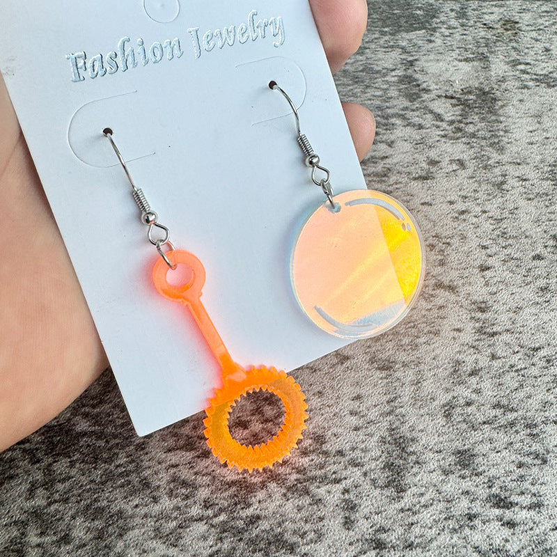 Cross Acrylic Earrings - product image 2