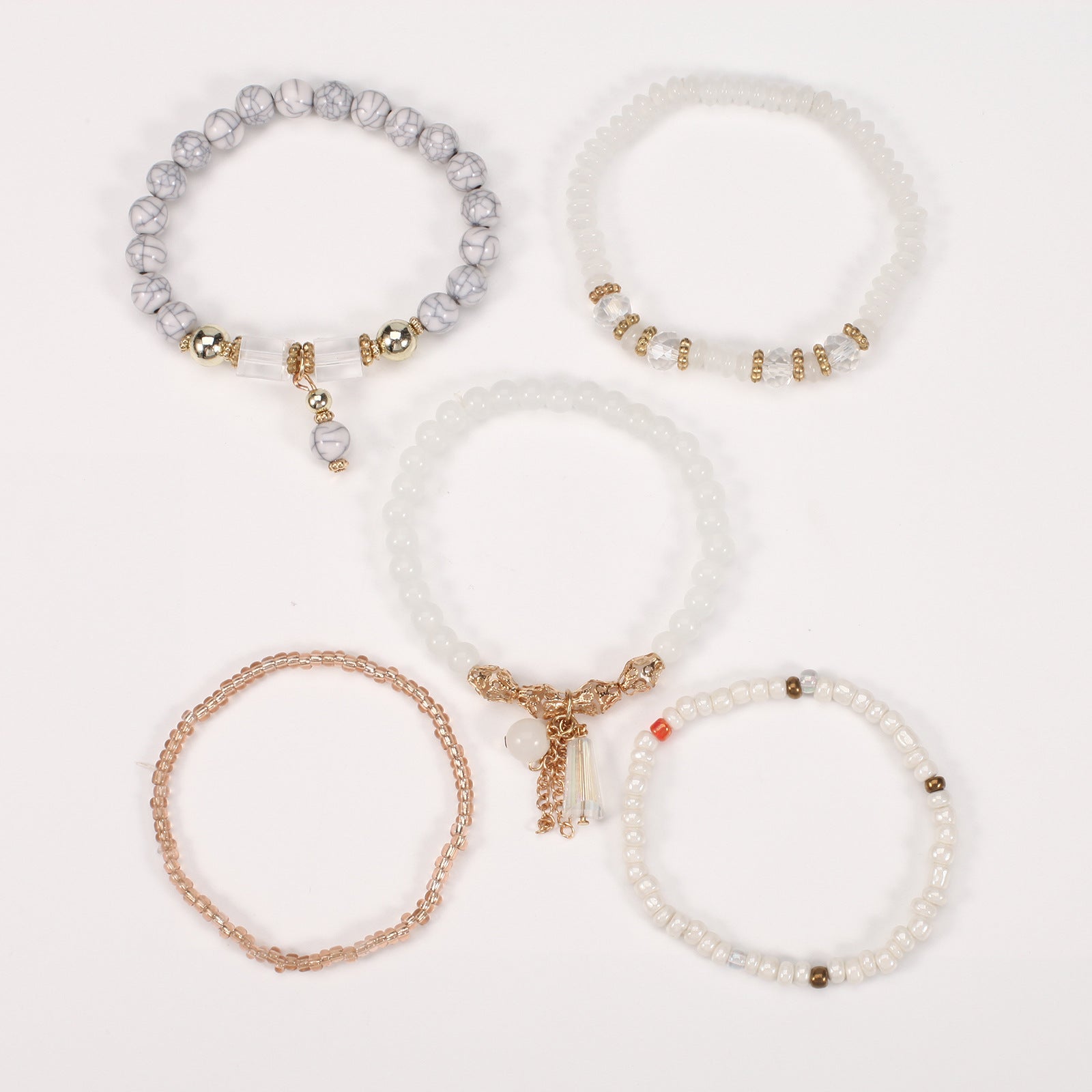 Boho Cross Crystal Necklace - product image 3