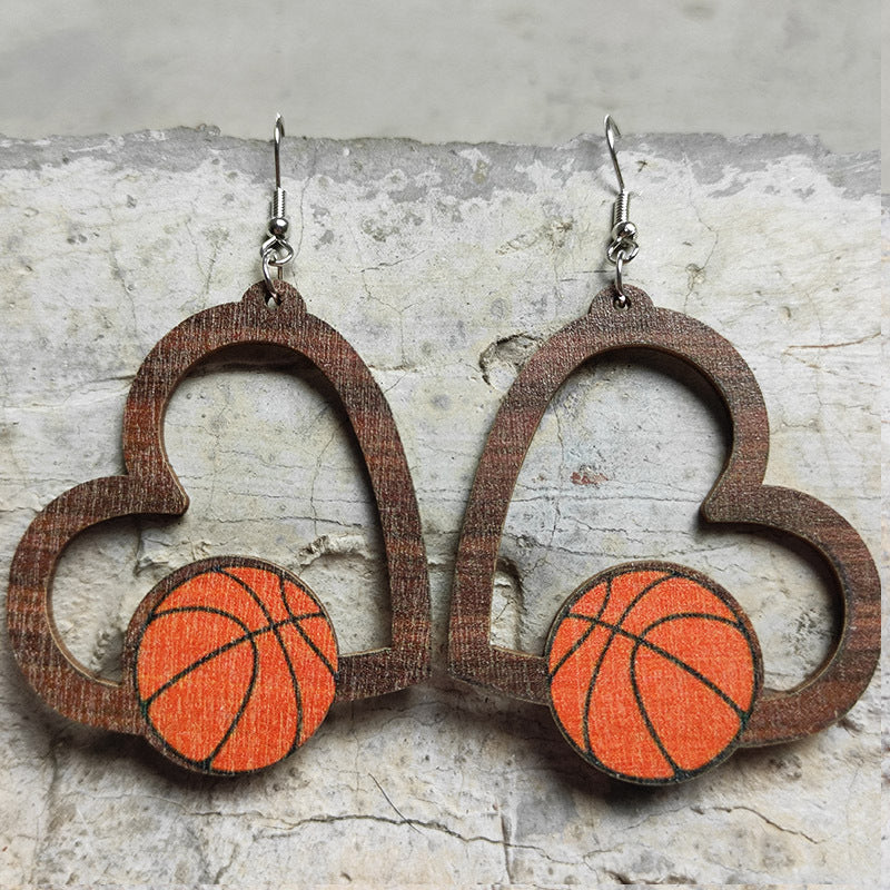 Geometric Heart Earrings - product image 7