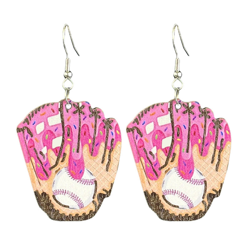 Vintage Wood Earrings - product image 5