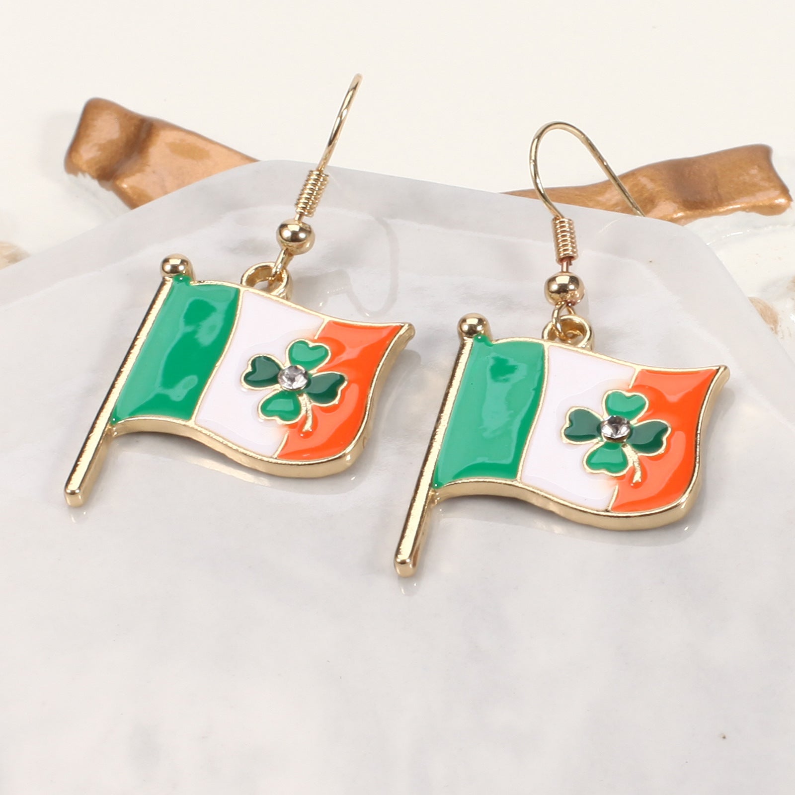 Flag Wine Glass Earrings - product image 47