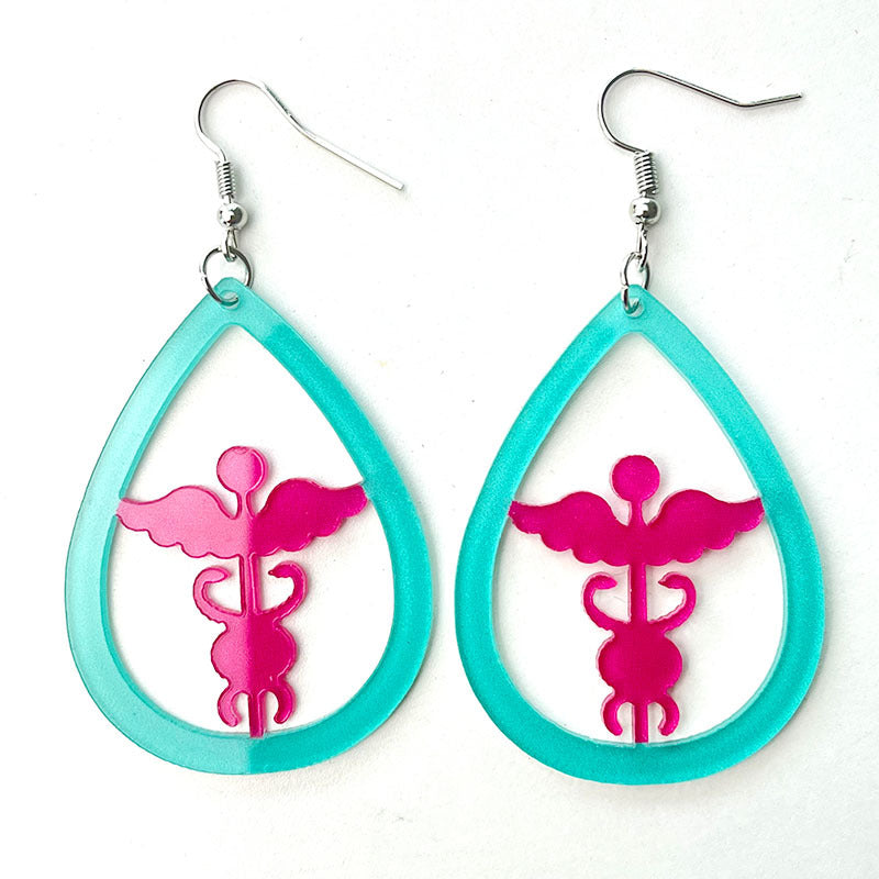 Cross Acrylic Earrings - product image 19