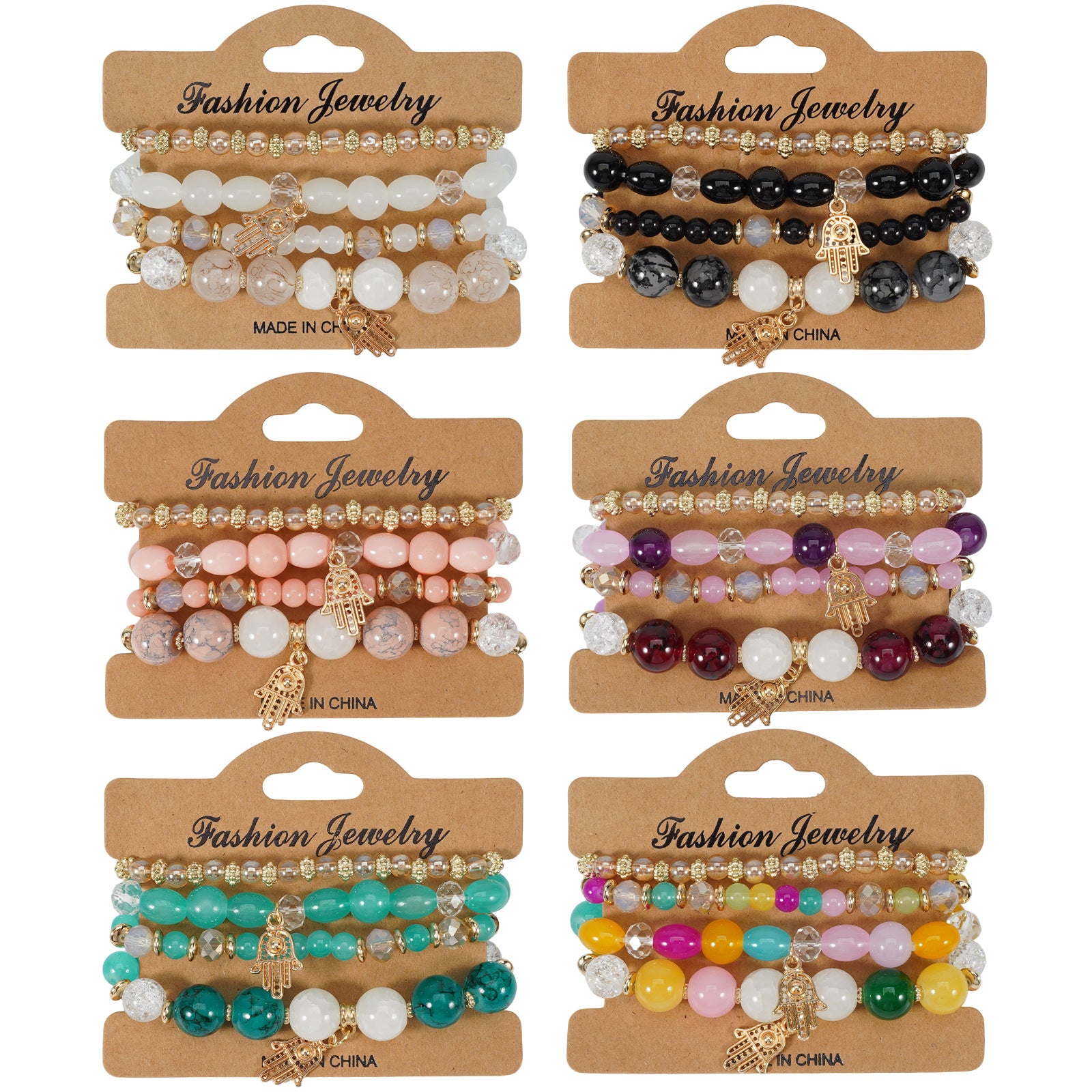 Boho Cross Beaded Necklace - product image 1
