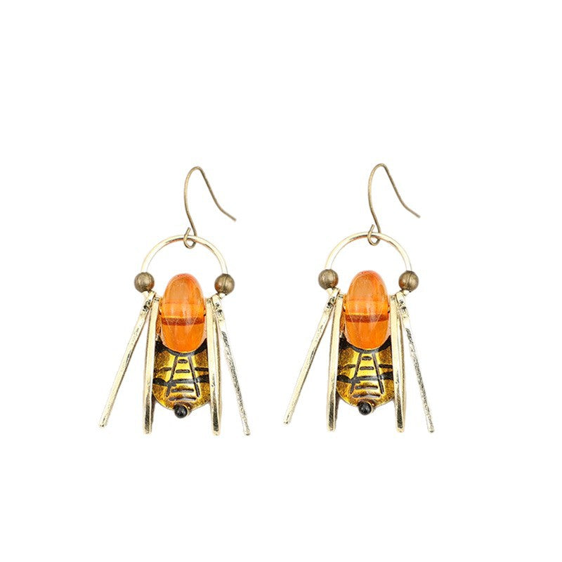 Vintage Cross Bee Earrings - product image 5