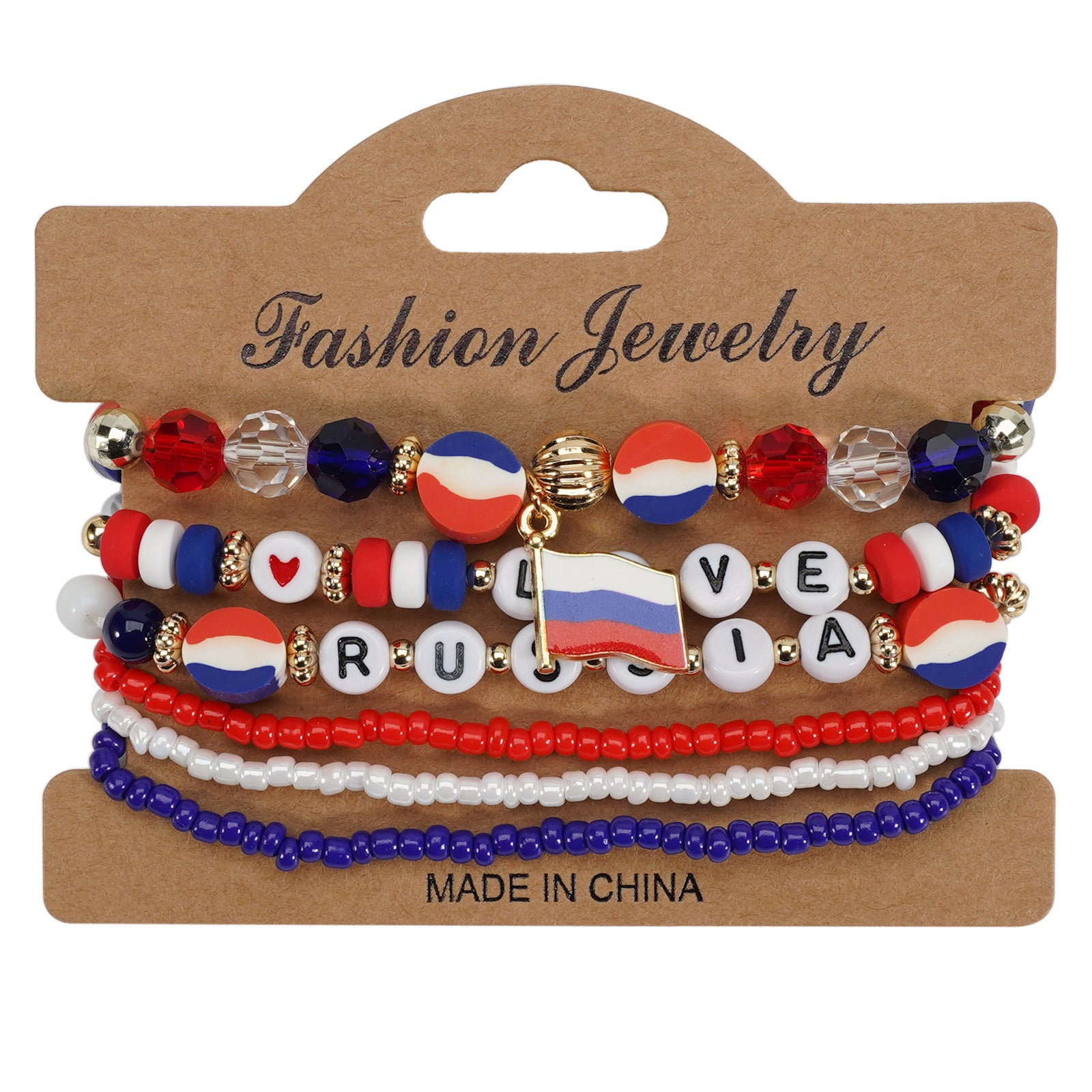 Flag Beaded Bracelet for Women - product image 9