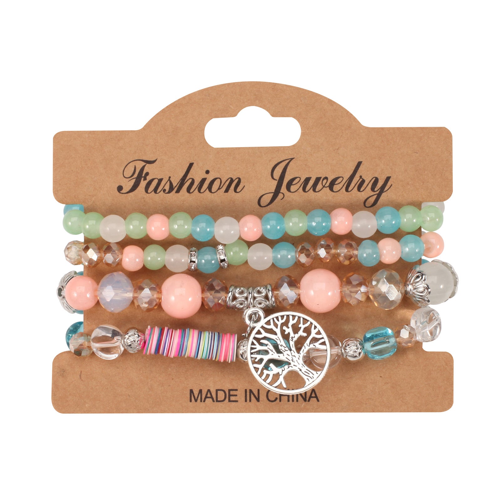 Boho Beaded Crystal Jewelry Set - product image 9