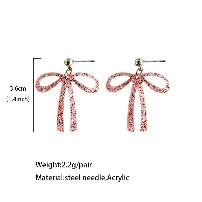 Cross Acrylic Earrings - product image 4