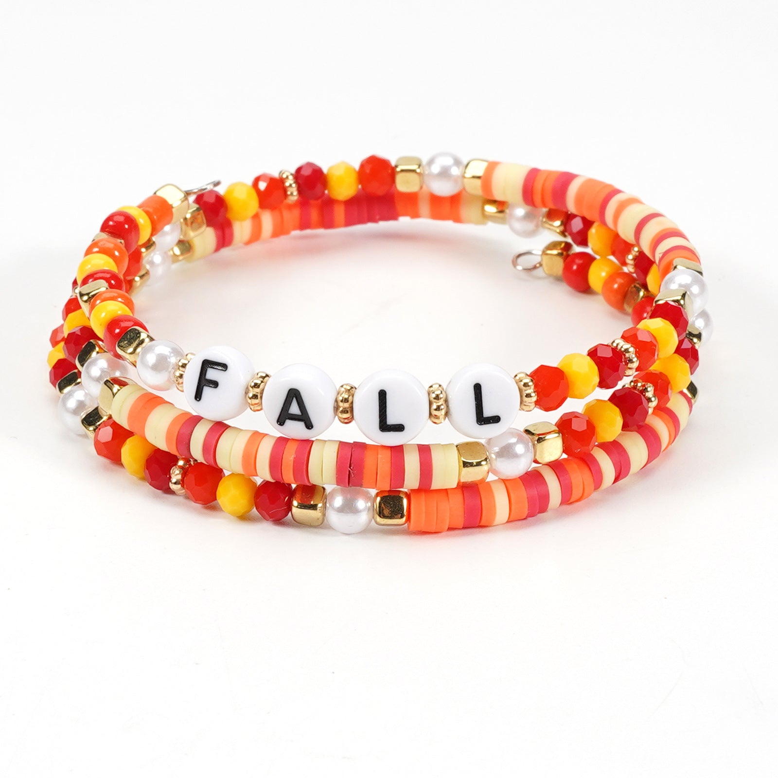 Thanksgiving Bracelet Autumn Maple Leaf Turkey Pumpkin Cartoon Cute Twisted
