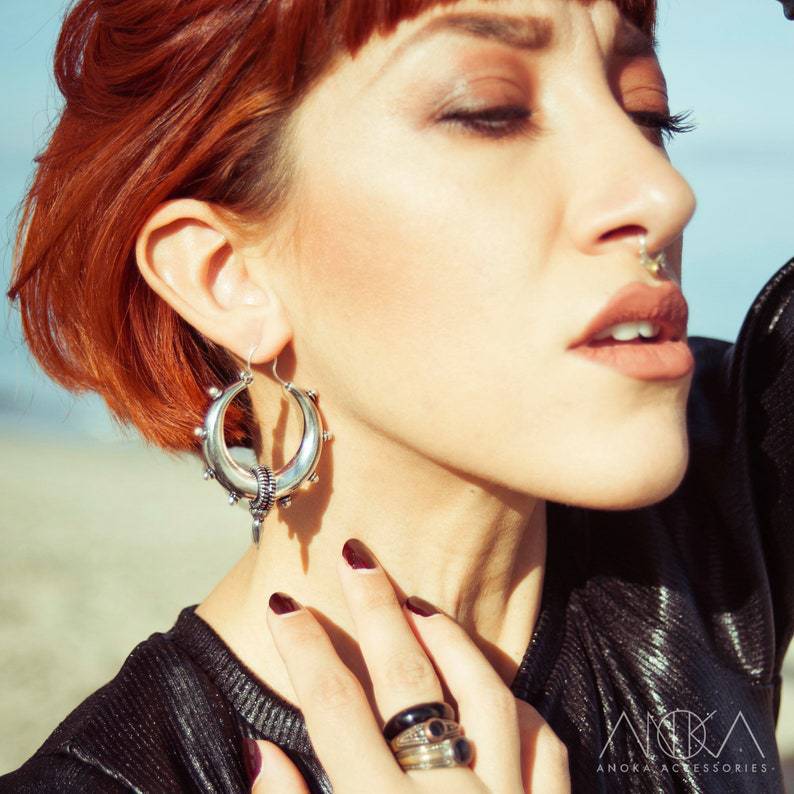 Cross Beaded Earrings for Women - product image 3