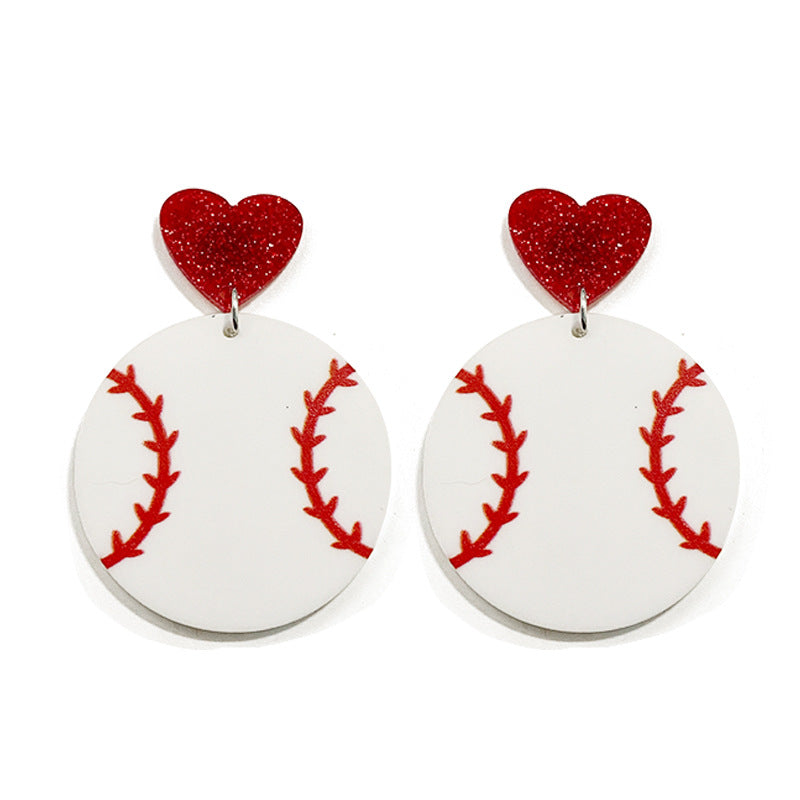 Cross Acrylic Earrings - product image 5