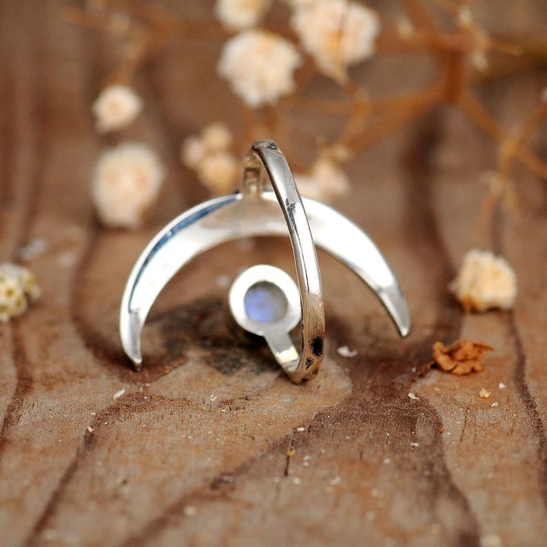 Vintage Moon Cross Ring - product image 5