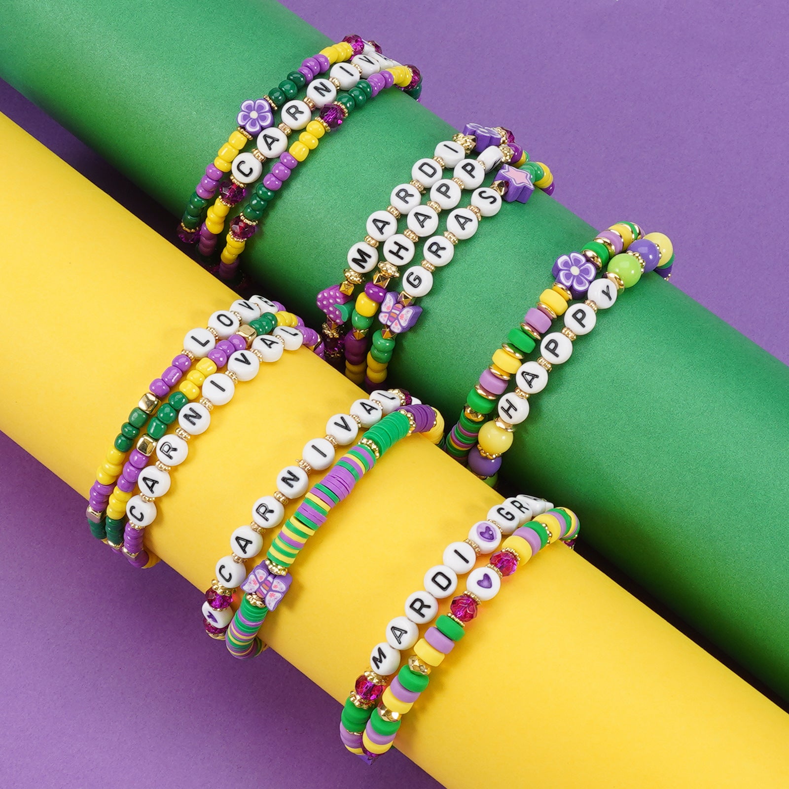 Cross Beaded Bracelet - product image 1