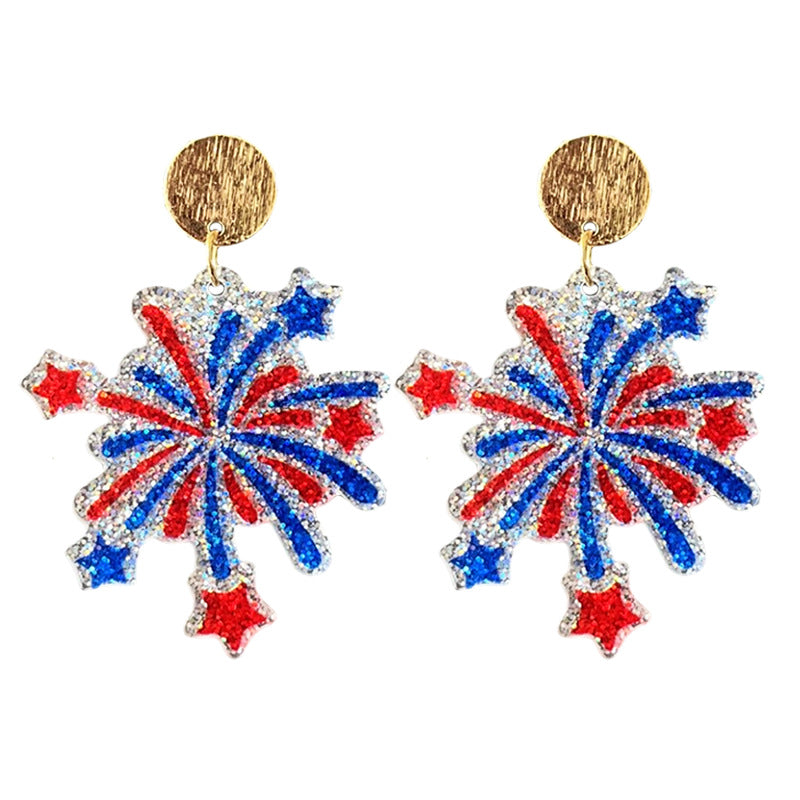 Heart Acrylic Earrings - product image 3