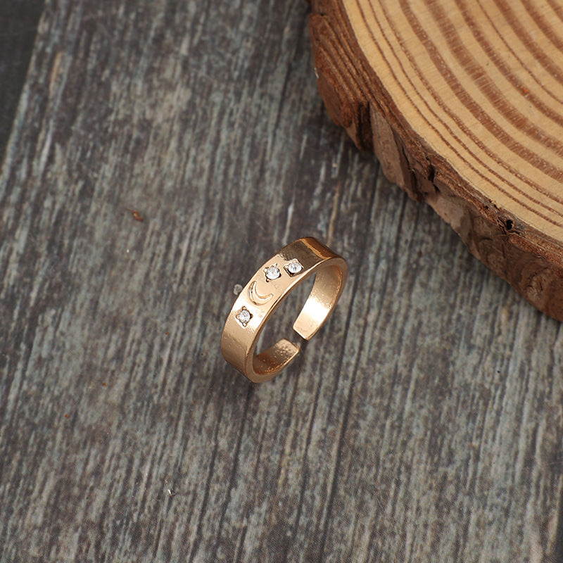 Vintage Moon Cross Ring - product image 3