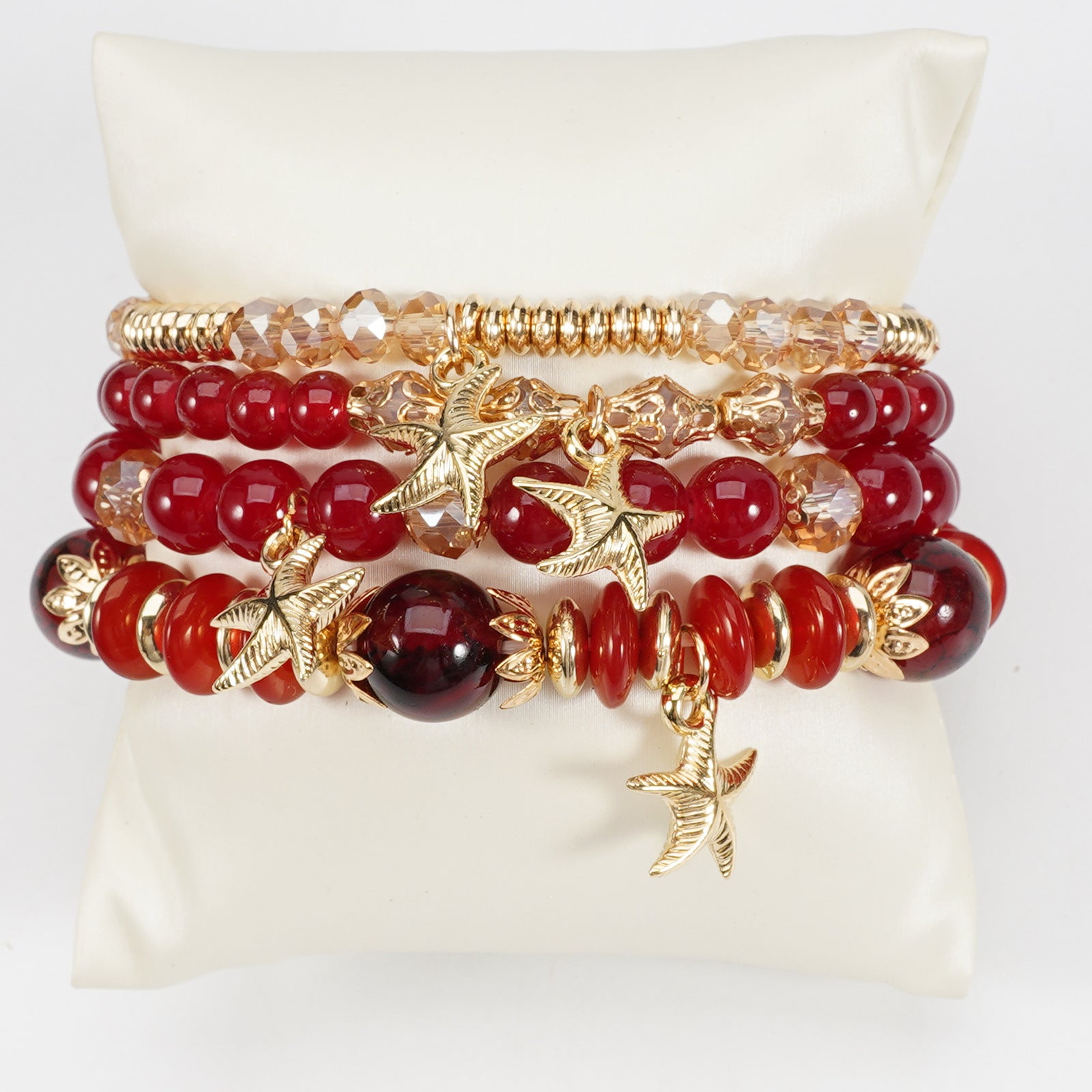 Boho Cross Beaded Crystal Necklace - product image 36