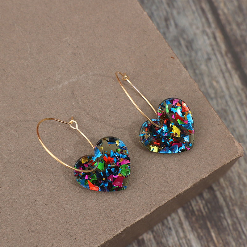 Heart Cross Earrings for Women - product image 17