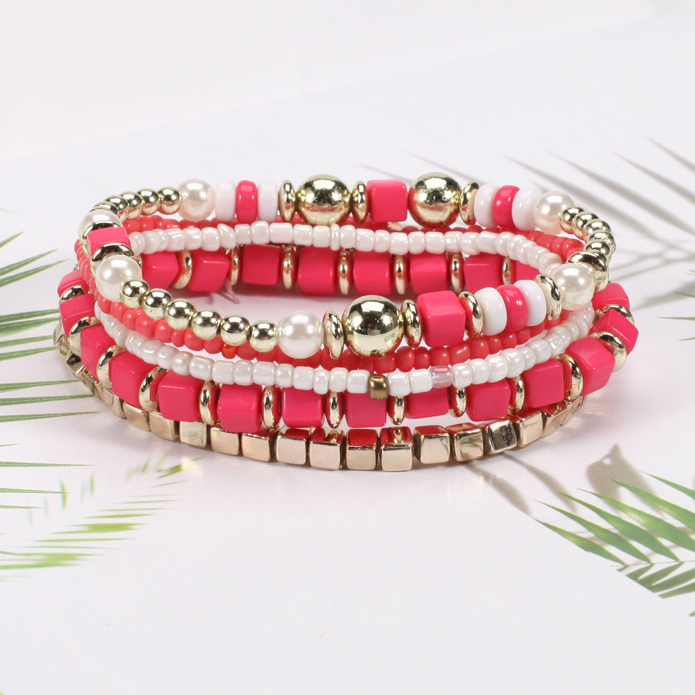 Boho Beaded Bracelet