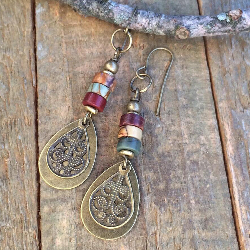 Vintage Cross Earrings