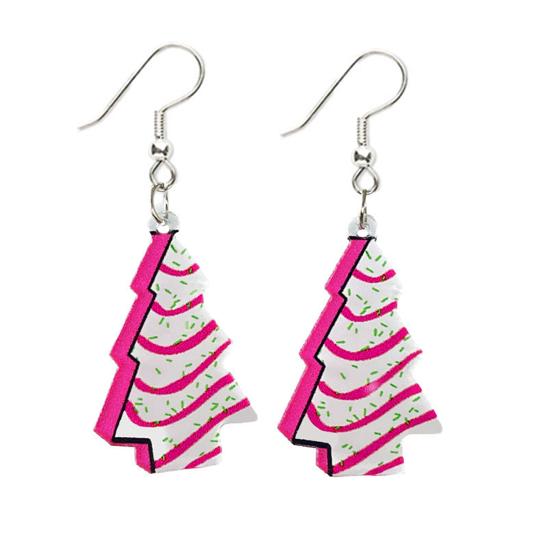 Vintage Cross Acrylic Earrings - product image 5