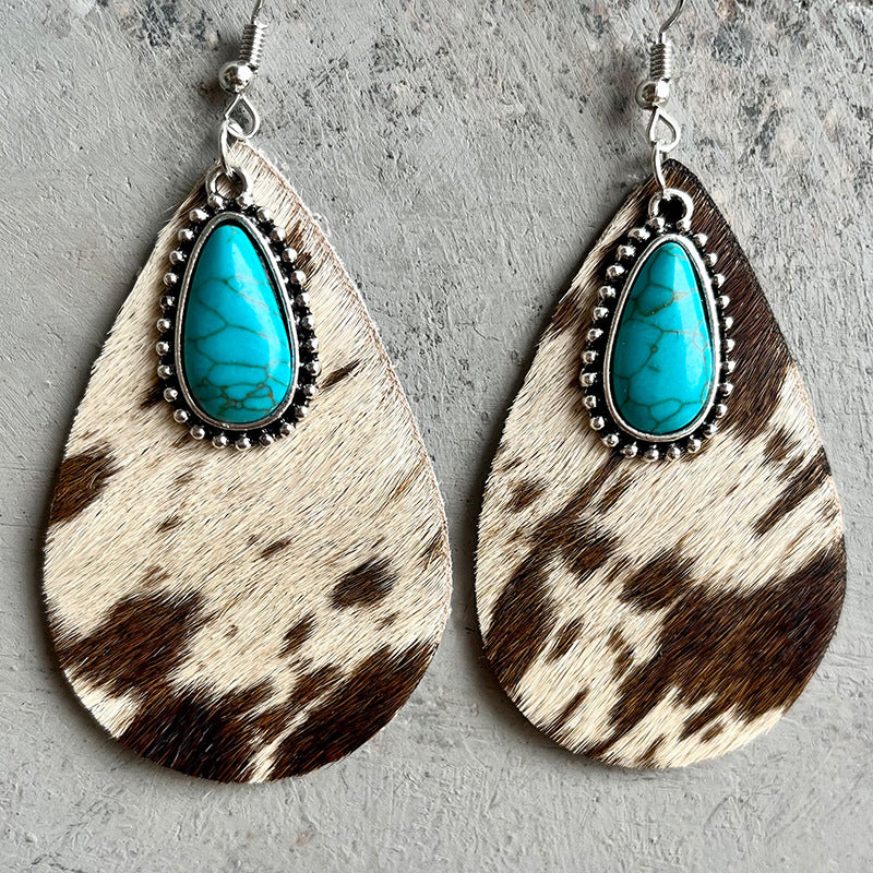 Western Turquoise Vintage Earrings - product image 6