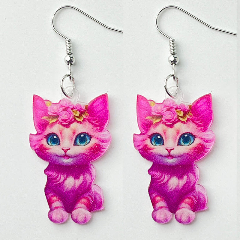Moon Acrylic Earrings - product image 12