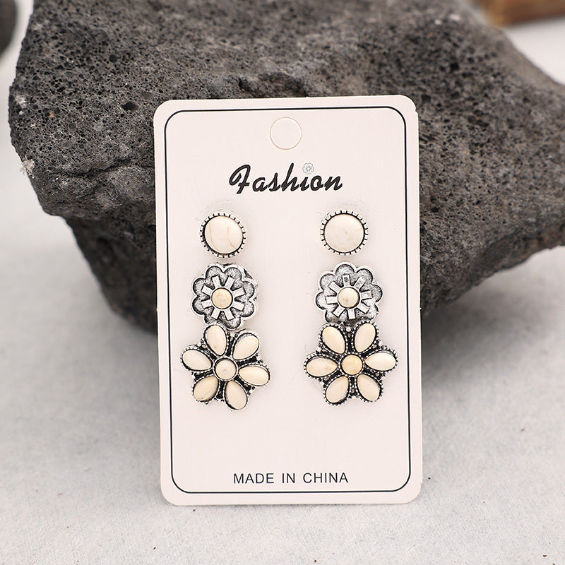 Western Turquoise Vintage Cross Jewelry Set - product image 5