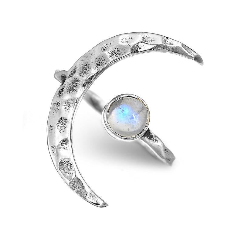 Vintage Moon Cross Ring - product image 2