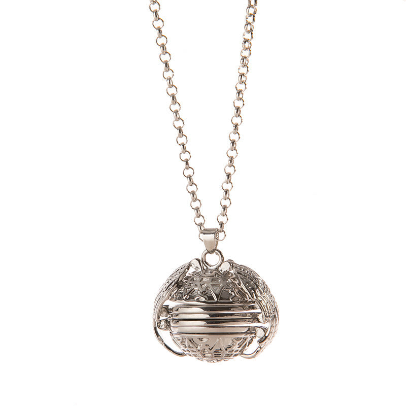 Photo-opening Necklace - Winged Necklace - Multi-layer Photo-opening Pendant