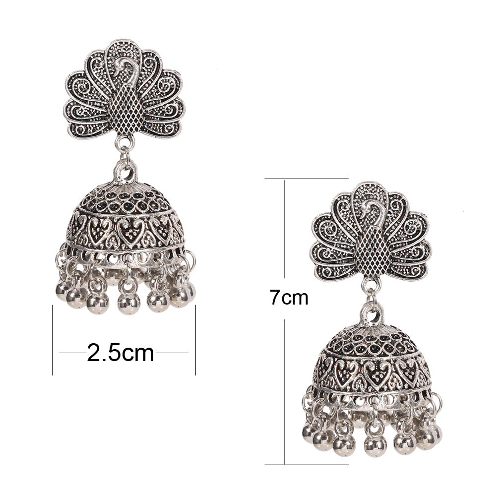 Boho Vintage Heart Beaded Earrings for Women - product image 3