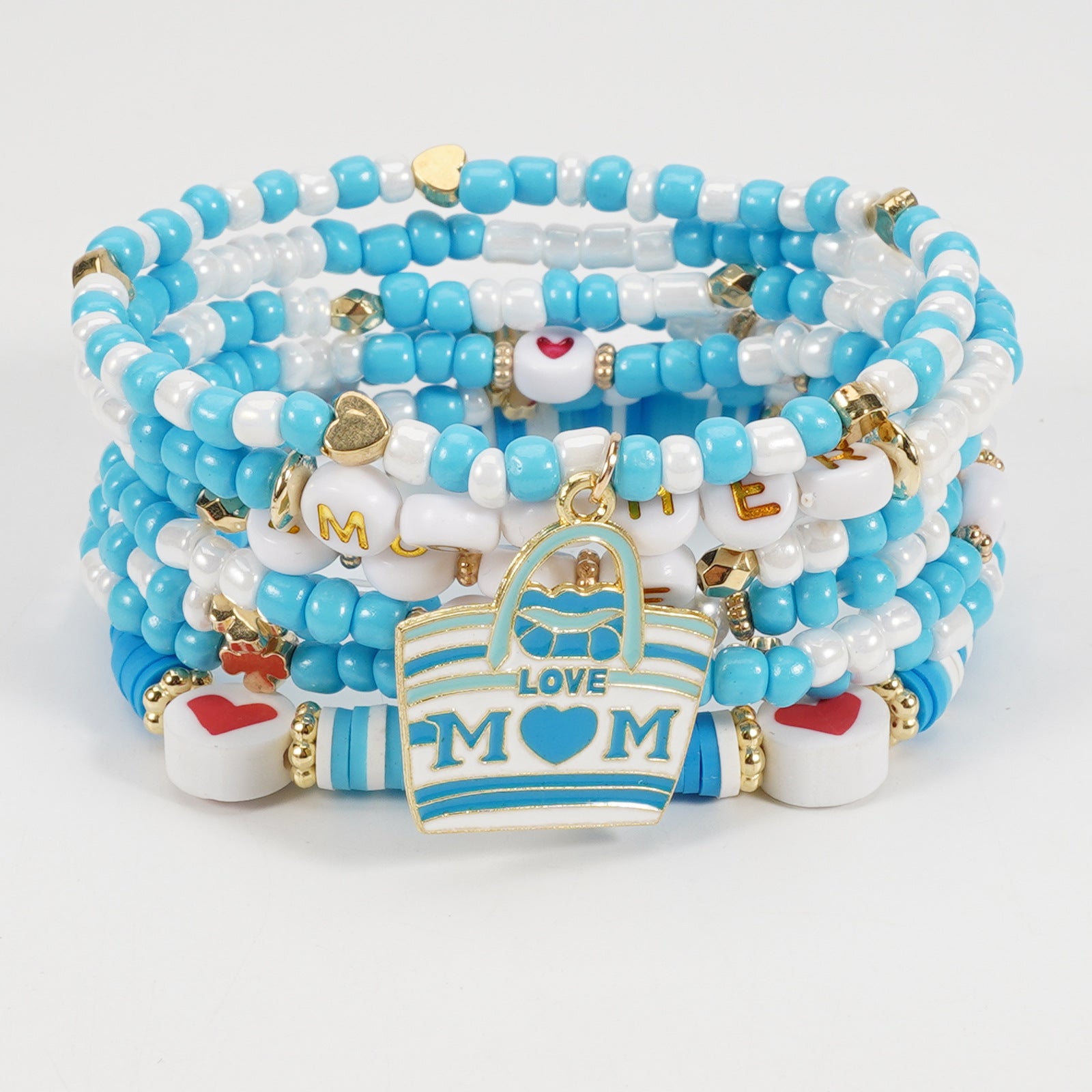 Floral Heart Cross Bracelet - product image 29