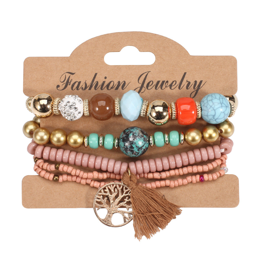 Boho Beaded Crystal Bracelet - product image 13