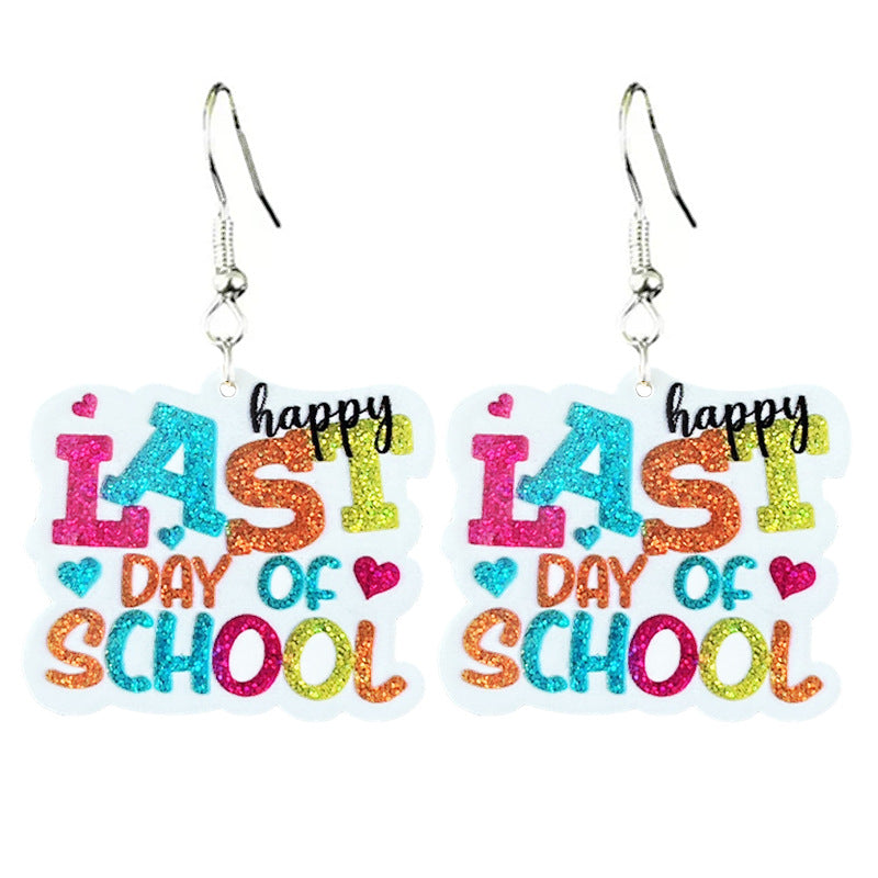 Supply Teacher Thanksgiving Earrings Sparkling and Shining for the - product image 10