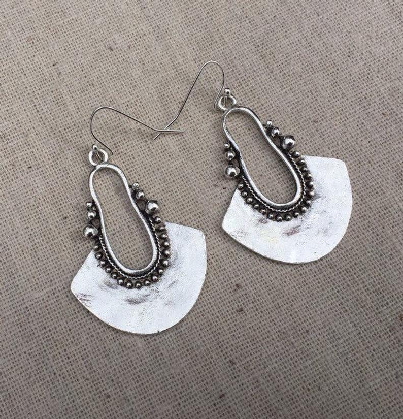 Vintage Cross Earrings