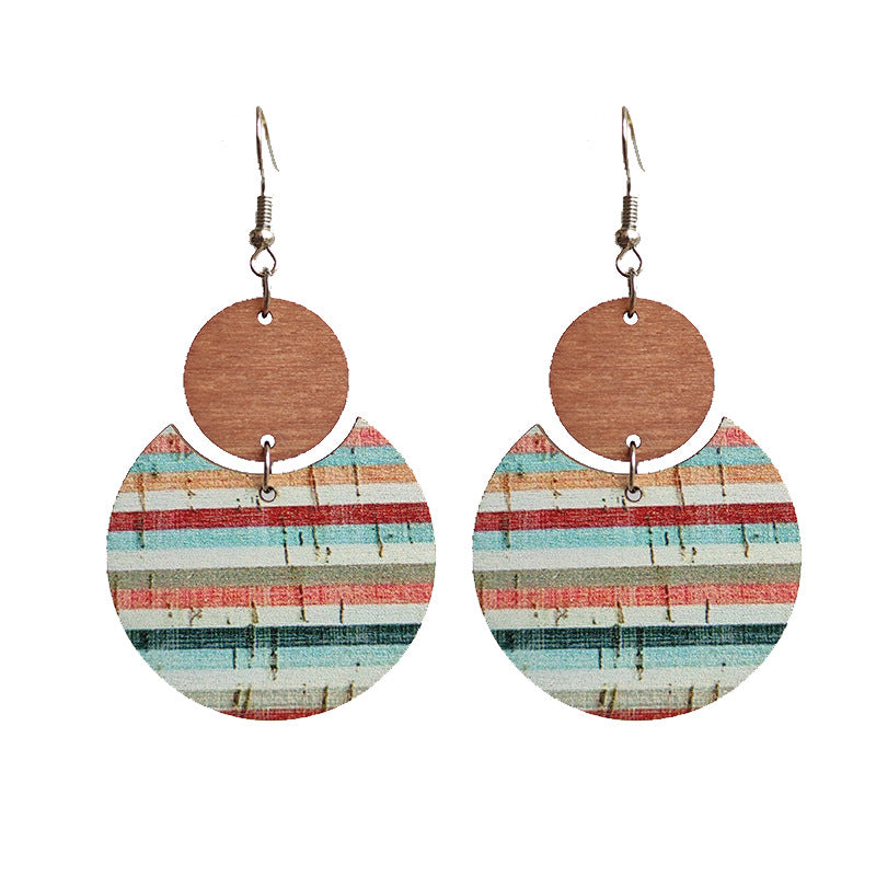 Boho Geometric Floral Earrings for Women - product image 5