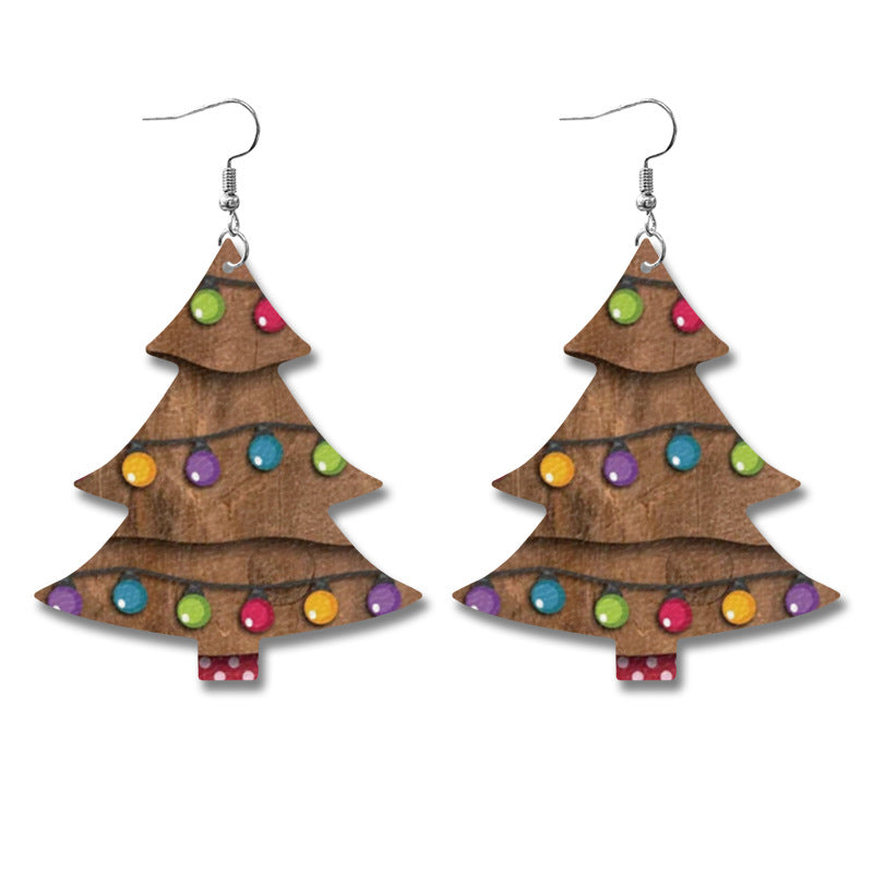 Vintage Cross Leather Earrings - product image 8