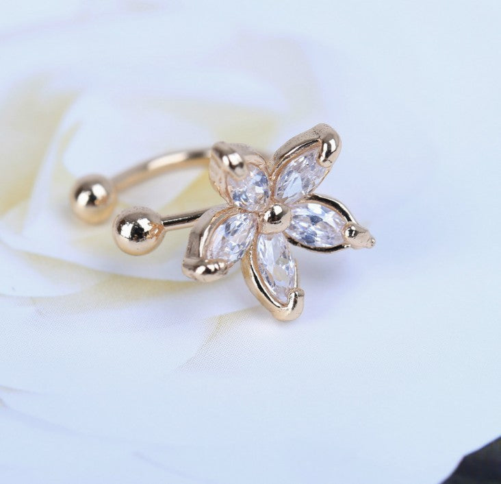 Floral Crystal Earrings - product image 5