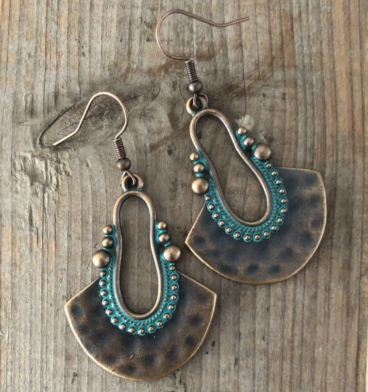 Vintage Cross Earrings