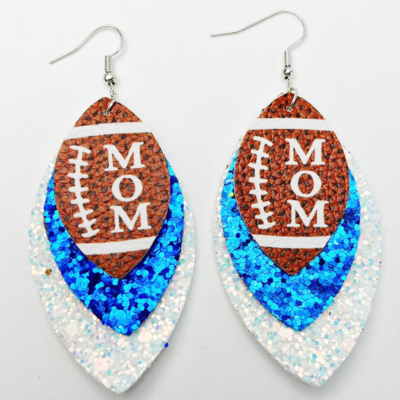 Cross Leather Earrings - product image 10